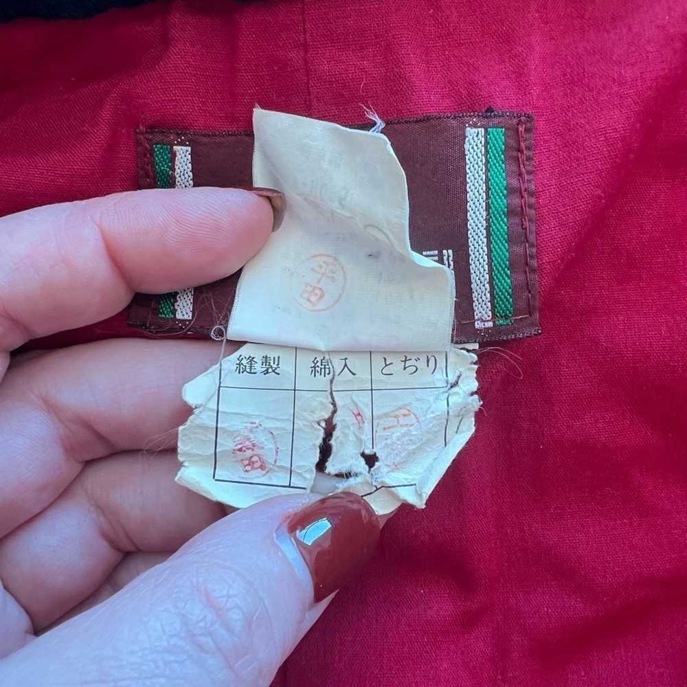 Plaid Kimono Jacket with Black Trim - Picture 15 of 16